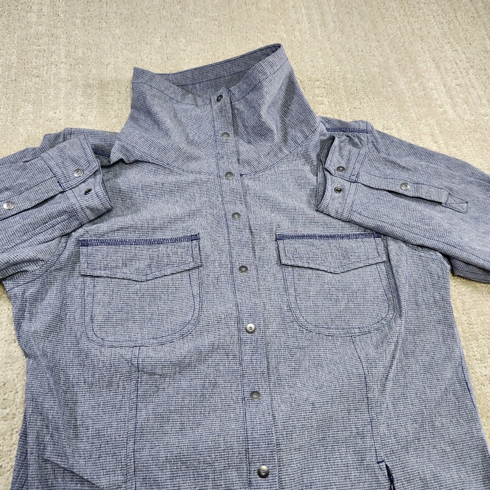 Duluth Trading Sol Survivor Sun Protection Shirt Jacket Women Small Gorpcore UPF
